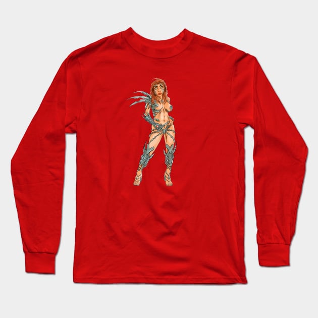 Witchy Long Sleeve T-Shirt by Christopher Bendt